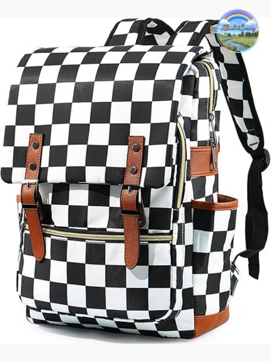 Laptop Backpack with USB Charging Port, Fits 15.6 Inch Laptop, Nylon Backpack main image 3